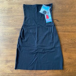 Spanx Assets Hi-Waist 1/2 Slip Build Own Bodysuit W/Straps Black Small NWT